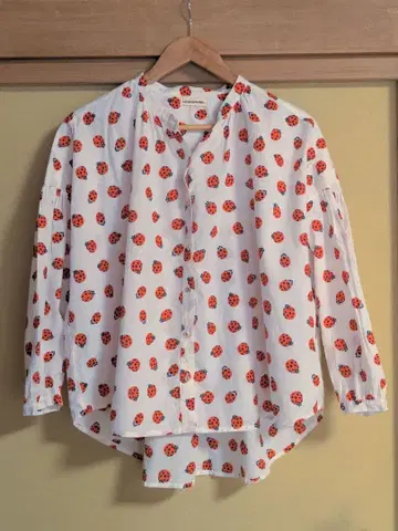 마블슈드 수입 Lucas Du Tertre 무당벌레 블라우스