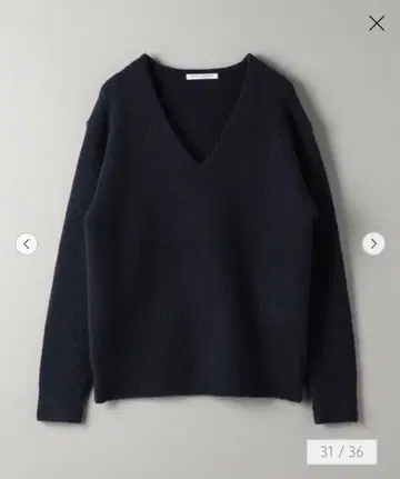 BEAUTY&YOUTH V넥 니트 풀오버