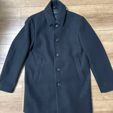 미사용 글로벌 워크 가벼운 스텐카라 코트 블랙 S