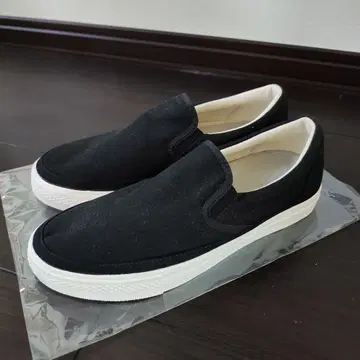 [ 미사용 새상품 ] 무인양품 피로를 덜어주는 발수 슬립온 24.0cm