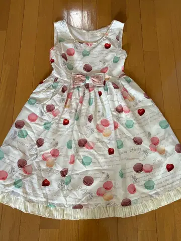 Leur Getter 슬리브리스 원피스