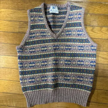 70s 라코스테 ZOD 100% 울 베스트