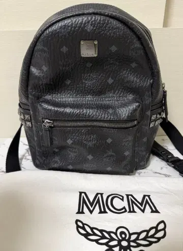 mcm 백팩 블랙