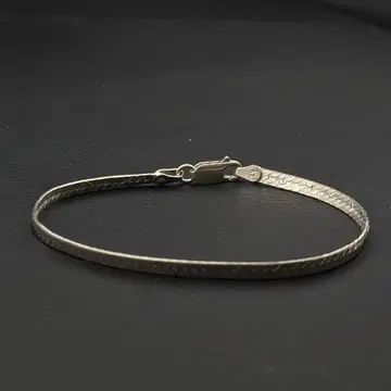 빈티지 이탈리아 실버 925 헤링본 팔찌 3.4g