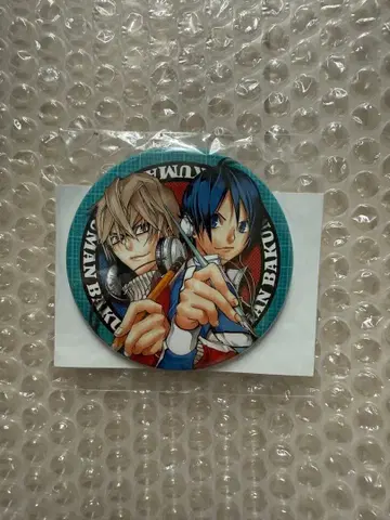 오바타 켄전 바쿠만 특전 캔뱃지 마시로 타카기