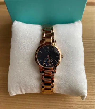 케이트 스페이드 KSW1028 핑크 골드 x 네이비