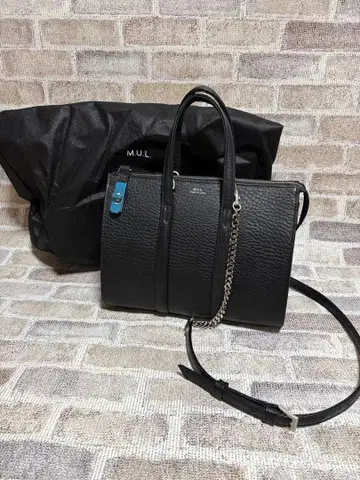 [ M.U.L. ] 보스턴 블랙 숄더백