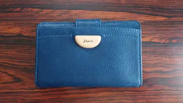다코타 접이식 지갑 아브르 네이비 새상품급