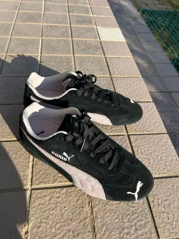 PUMA 스피도캣 블랙 x 핑크 24.5