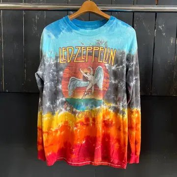 LED ZEPPELIN U.S. TOUR 1975 M 타이다이 긴팔