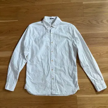 [ 새상품급 ] DENHAM 화이트 셔츠 긴팔 M