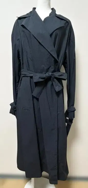 JIL SANDER 질 샌더 트렌치코트 롱 코트 32 네이비