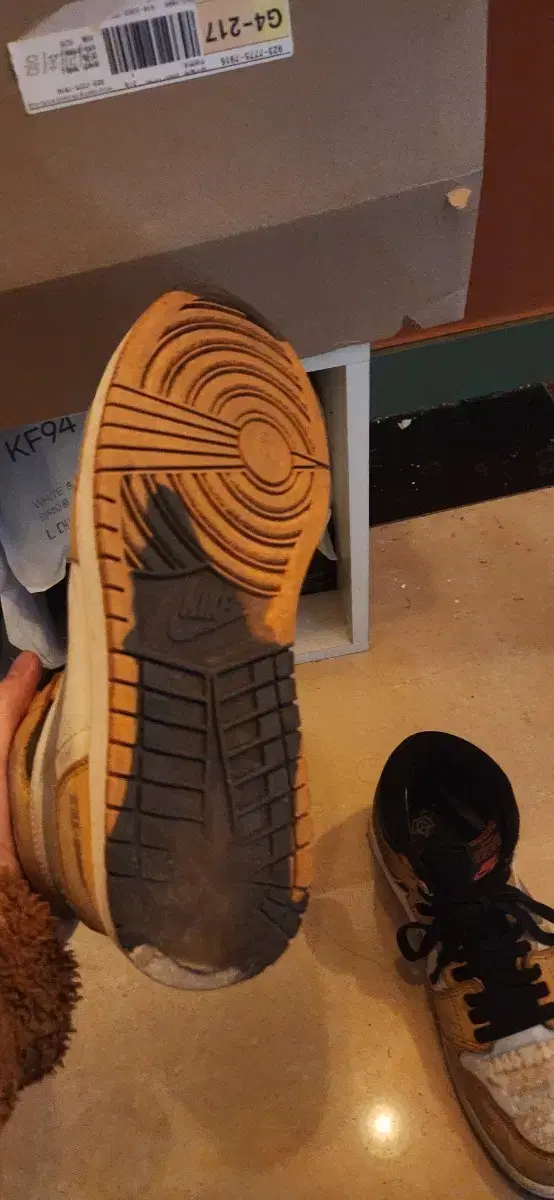 Jordan 1 Gore-Tex 265 Light Curry