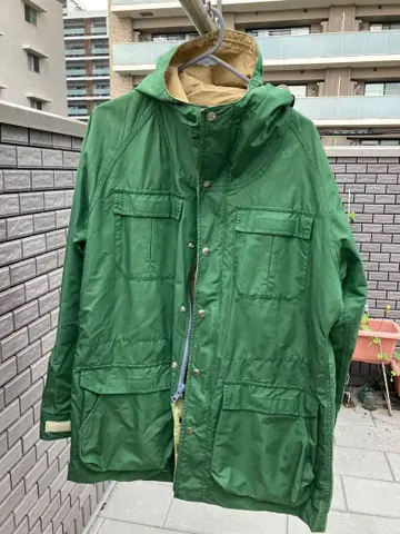 새상품급 SIERRA DESIGNS 마운틴 후드티 L 그린/베이지