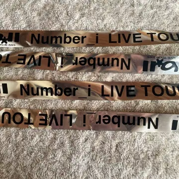 Number_i LIVE TOUR 2025 은색 테이프