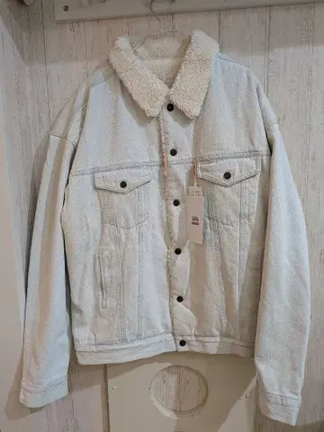 java 옷깃 보아 데님 자켓 XL 사이즈 미사용품