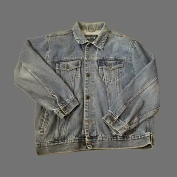 데님 자켓 구제 의류 남성용 아우터