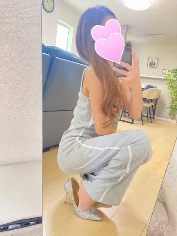 ANAP 그레이 타이트 디자인 롱 원피스