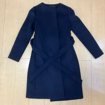 유나이티드 애로우즈 그린 라벨 코트 네이비 사이즈 36