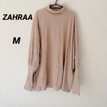 ZAHRAA [ M ] 베이지 터틀넥