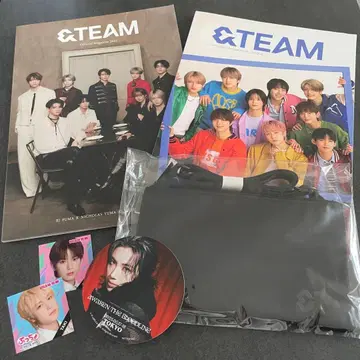 [ 새상품 ] &TEAM 팬클럽 특전 사코슈와 사진북 덤 포함