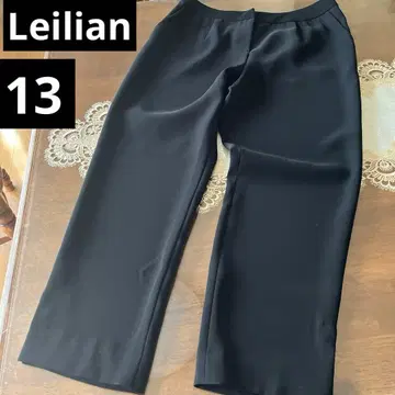 새상품급 빅 사이즈 13 레리안 Leilian 팬츠 블랙 일본제