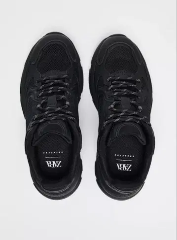 ZARA 청키 밑창 러닝화 새상품