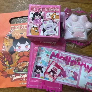 멜로조이 힐링 고양이 손톱 핑크