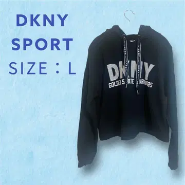 DKNY SPORT 후드티 L 사이즈 골든스테이트 워리어스 로고 포함