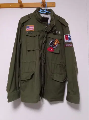 로데오 크라운 남성용 밀리터리 코트