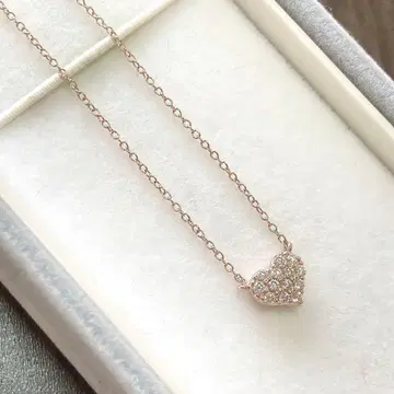 쿠미쿄쿠 silver925 하트 목걸이