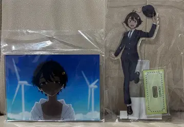 야키시오 레몬 아크릴 스탠드 지는 히로인 학원 너무 많아 2개 세트