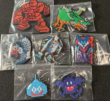 낱개 판매 드래곤 퀘스트 1번 복권 G상 러버 스트랩 7점