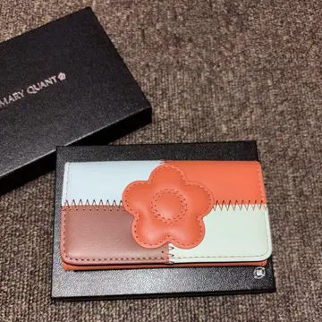 MARY QUANT 플라워 모티브 키케이스
