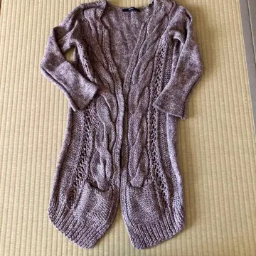 MACPHEE 롱 니트 알파카