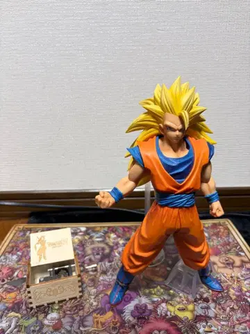 드래곤볼 VS 옴니버스 E상 슈퍼 사이어인 3 손오공 피규어 오르골