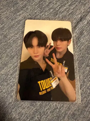 EVNNE 시부야 타워 레코드 경치 한정판 트레이딩 카드 윤서, 문정현