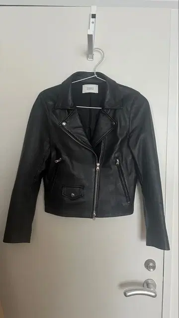 STUDIOUS 라이더 자켓 램 가죽