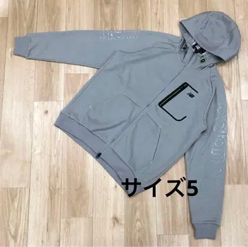 뉴발란스골프 쭈리 종이상자 니트 풀 지퍼 후디