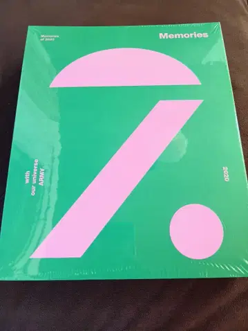 미개봉 공식 BTS MEMORIES OF 2020 DVD&CD 세트