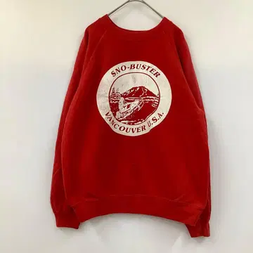 Hanes 헤인즈 프린트 로고 맨투맨 트레이닝복 80s USA제