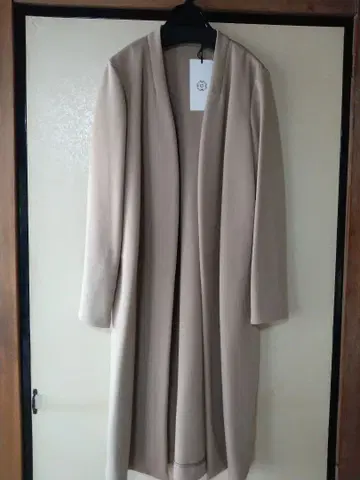 미사용 새상품 HERENCIA 롱 가디건 얇은 소재 코트 헤렌시아