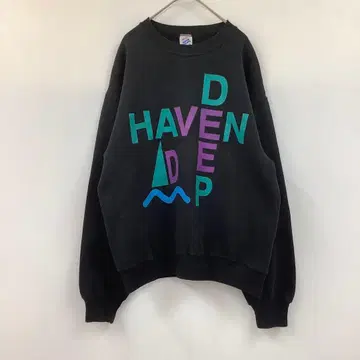 JERZEES 저지 프린트 맨투맨 USA제 80s 90s