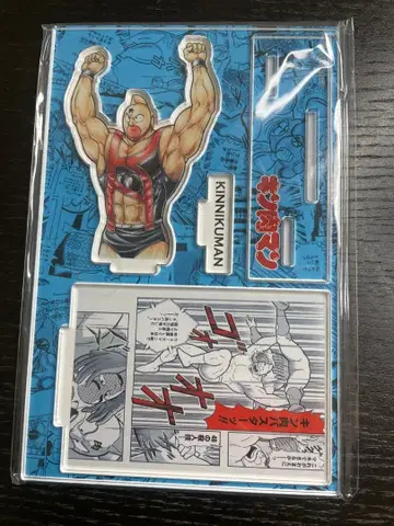 [ 미개봉 새상품 ] 근육맨 디오라마 아크릴 스탠드 근육맨