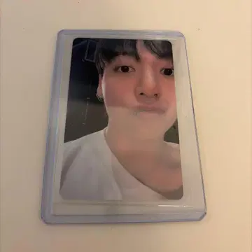 BTS 정국 GOLDEN 트레이딩 카드 PVC