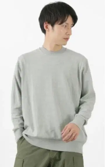 새상품 Gicipi 지치피 긴팔 스웨터 5 XL 상당 그레이