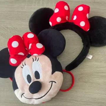 미니 마우스 머리띠 숄더백 세트