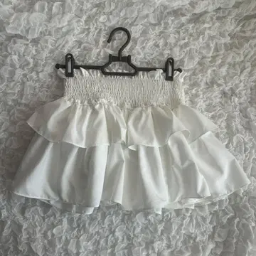 EMMY 프릴 스커트 F 사이즈 한국 패션