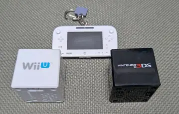 시동음 키링 & 게임 하드 키링 컬렉션 Wii U & 3DS