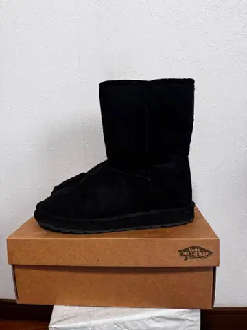 반스 어그 부츠 25cm 블랙 계열 VANS